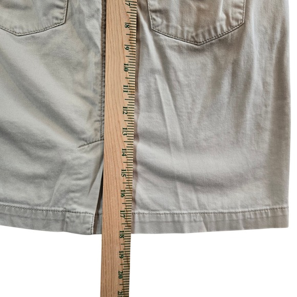 ANN TAYLOR LOFT Skirt Women's 8 Beige Khaki Mini‎ Casual Career - Picture 5 of 6